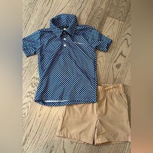 Ben Sherman Kids Polo Shirt and Short Set